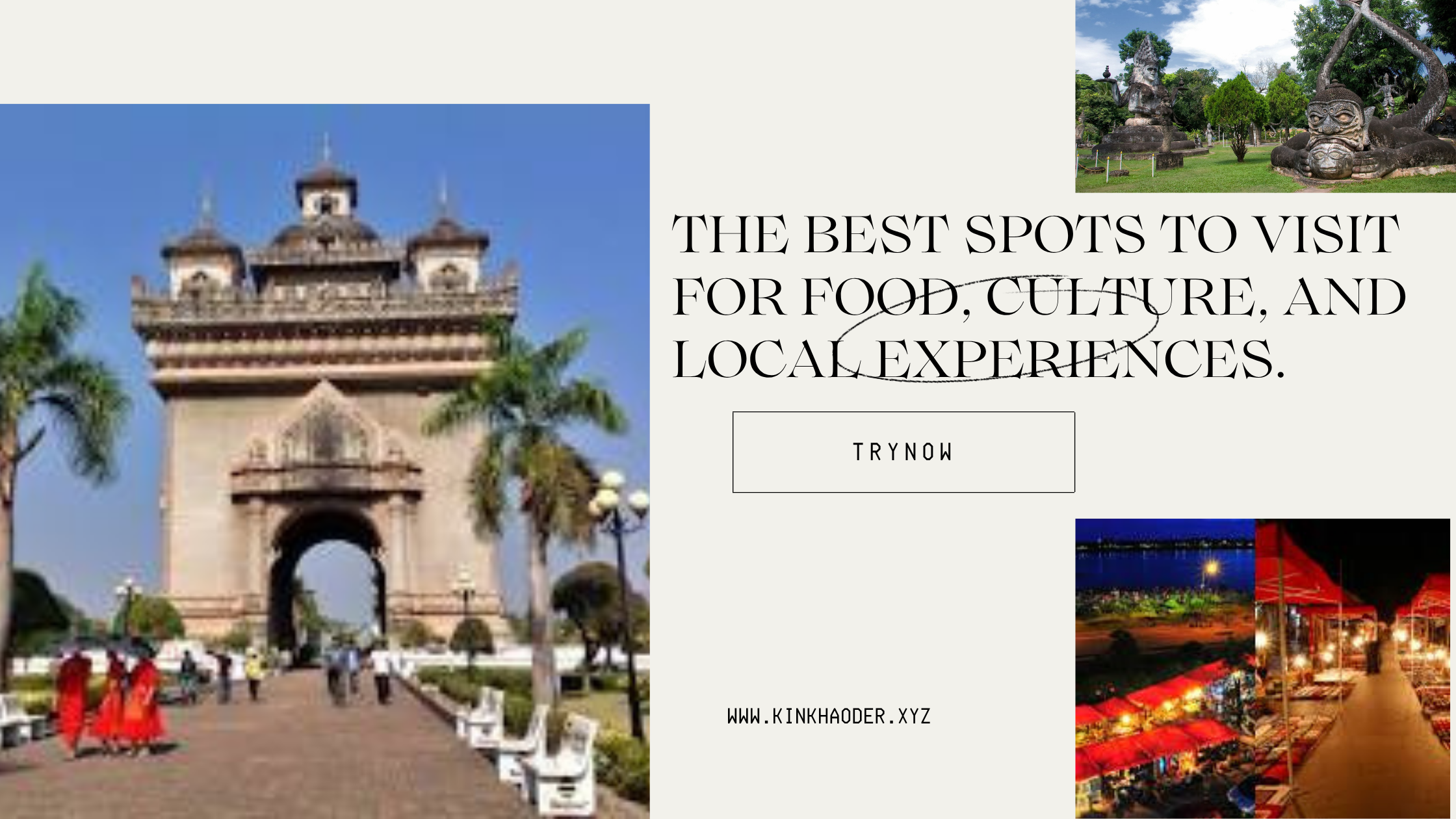 The best spots to visit for food, culture, and local experiences.